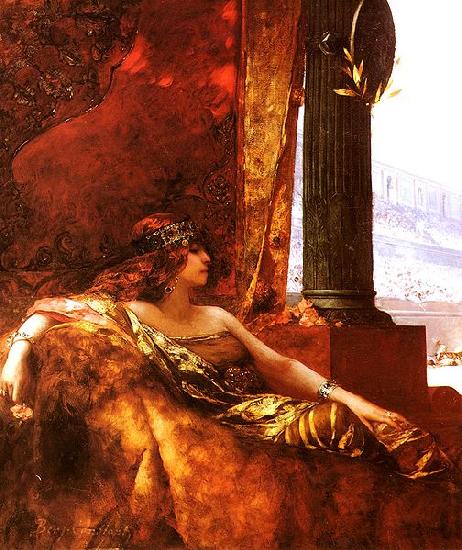 Jean-Joseph Benjamin-Constant The Empress Theodora at the Colisseum